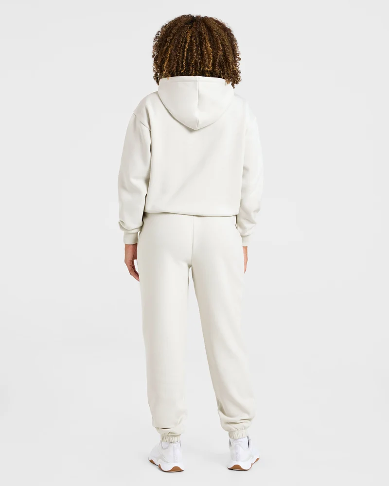 Lifestyle Oversized Joggers - Off Blanc