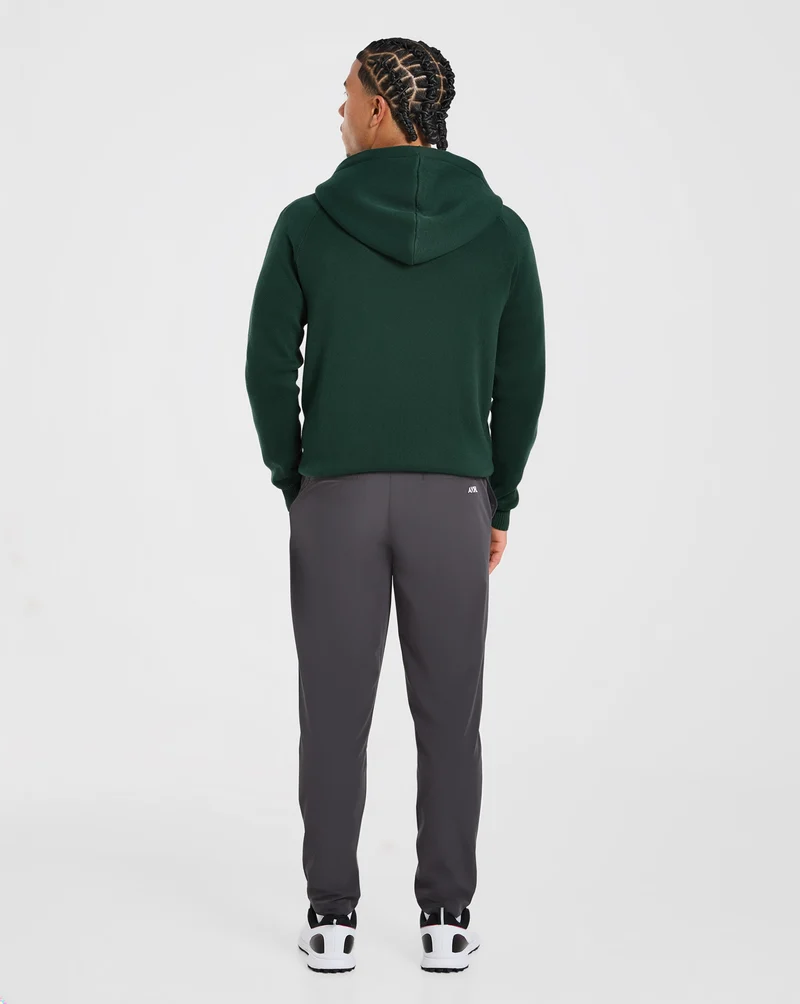 Golf Club Knitted Hoodie - Pine Vert
