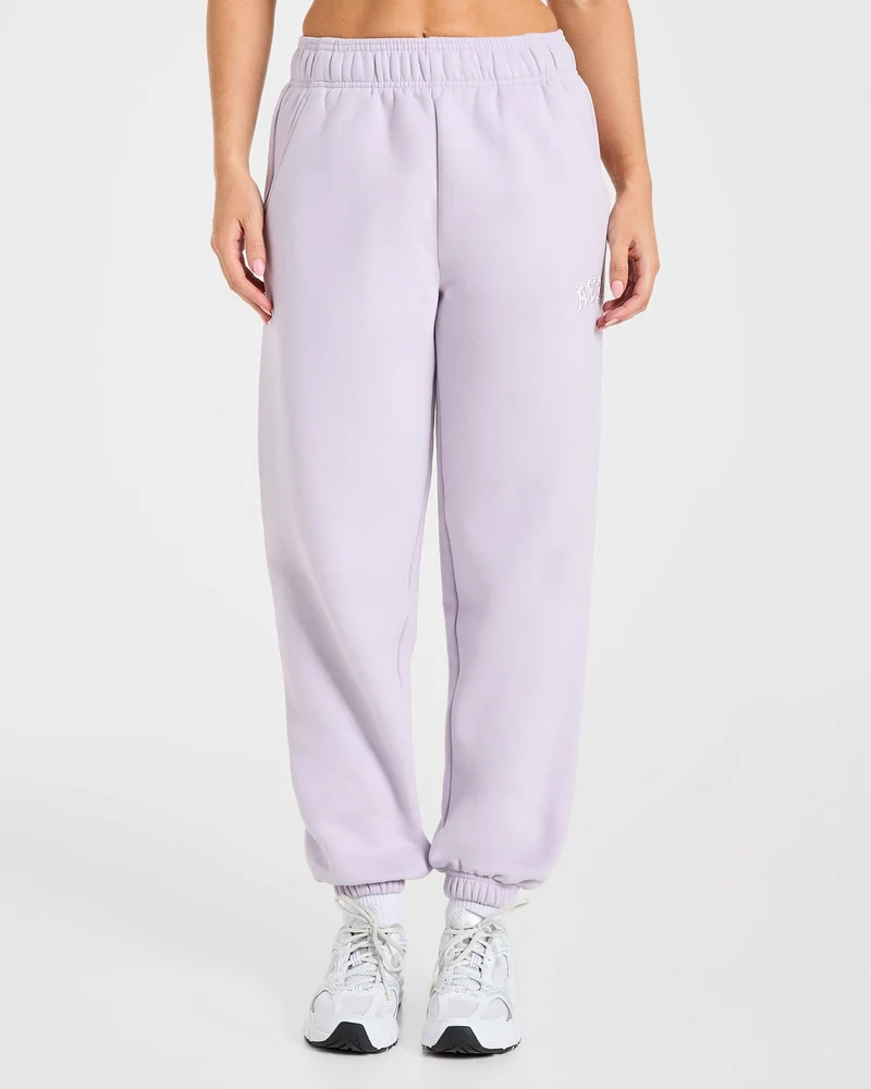 Varsity 2.0 Oversized Joggers - Lilac