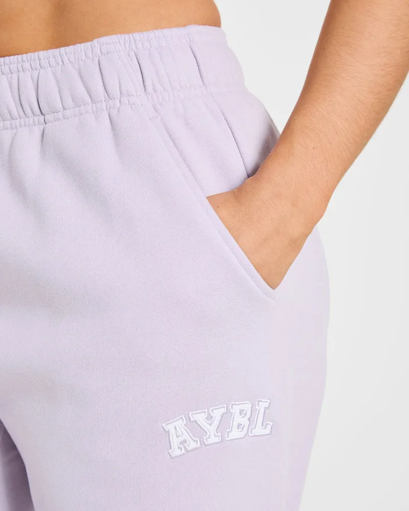 Varsity 2.0 Oversized Joggers - Lilac