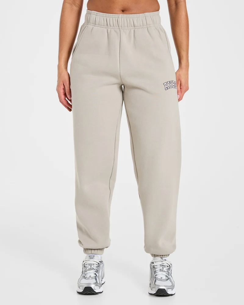 Varsity 2.0 Oversized Joggers - Taupe