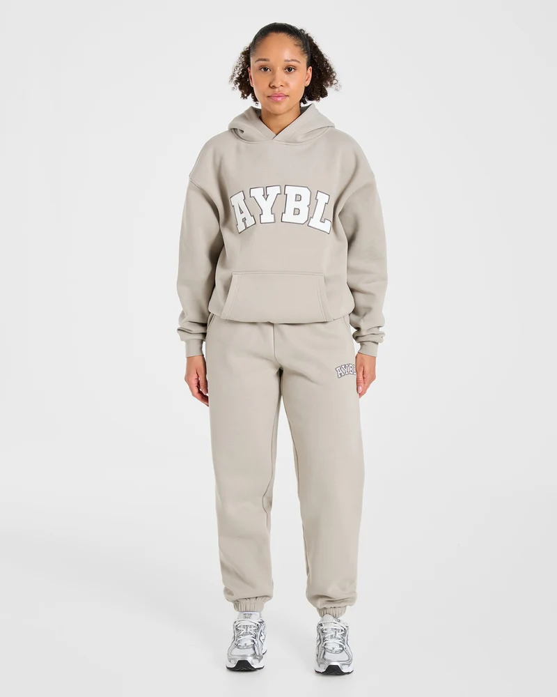 Varsity 2.0 Oversized Joggers - Taupe