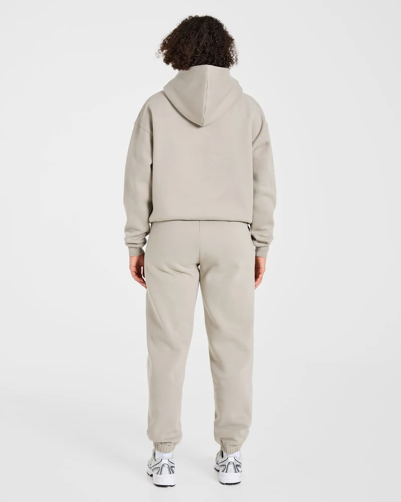 Varsity 2.0 Oversized Joggers - Taupe
