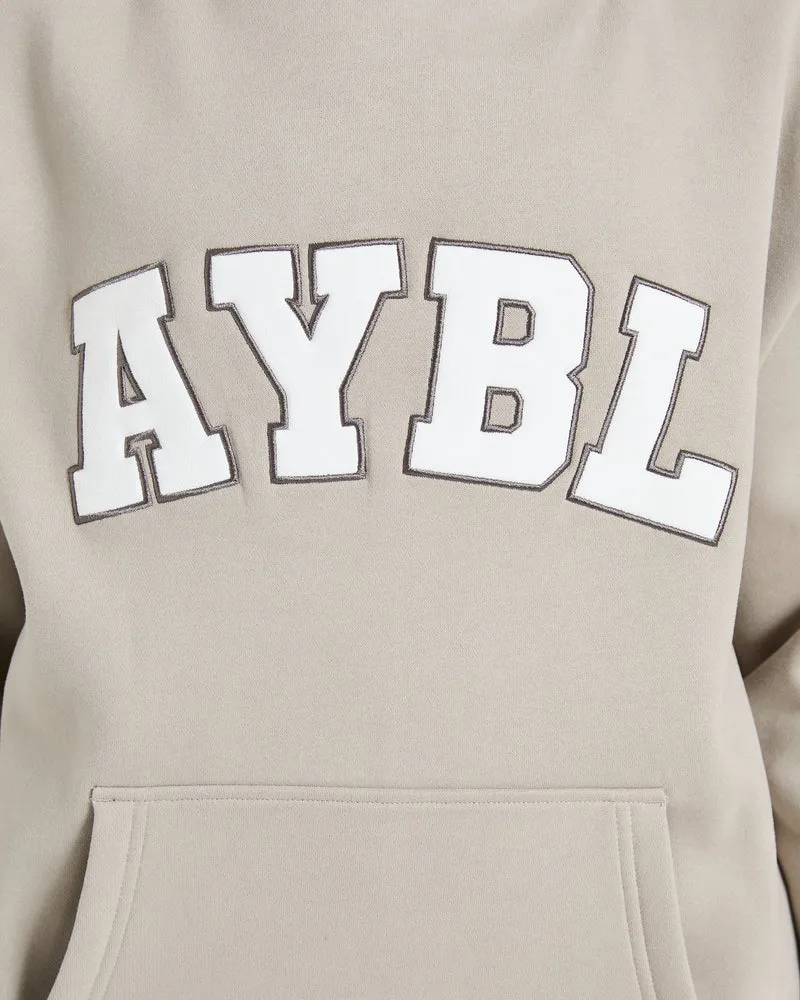 Varsity 2.0 Oversized Hoodie - Taupe