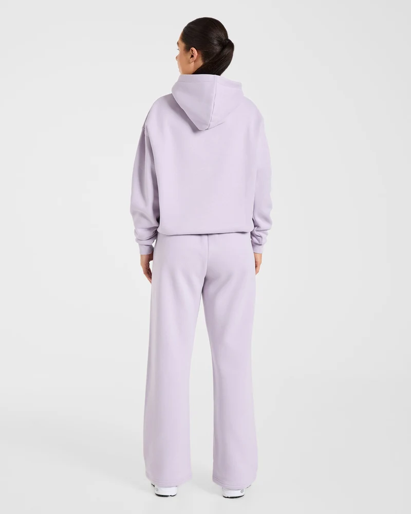 Varsity 2.0 Oversized Hoodie - Lilac