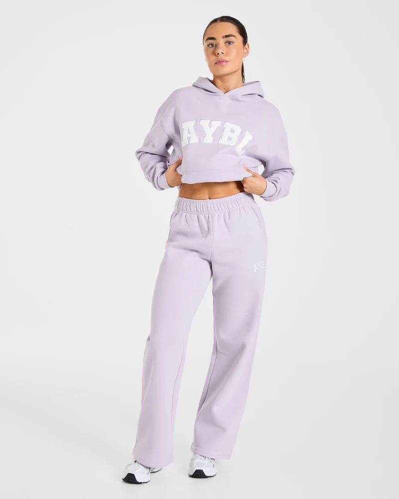 Varsity 2.0 Oversized Hoodie - Lilac