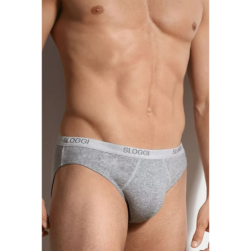 Slip homme confort coton taille basse Sloggi Men Basic Mini