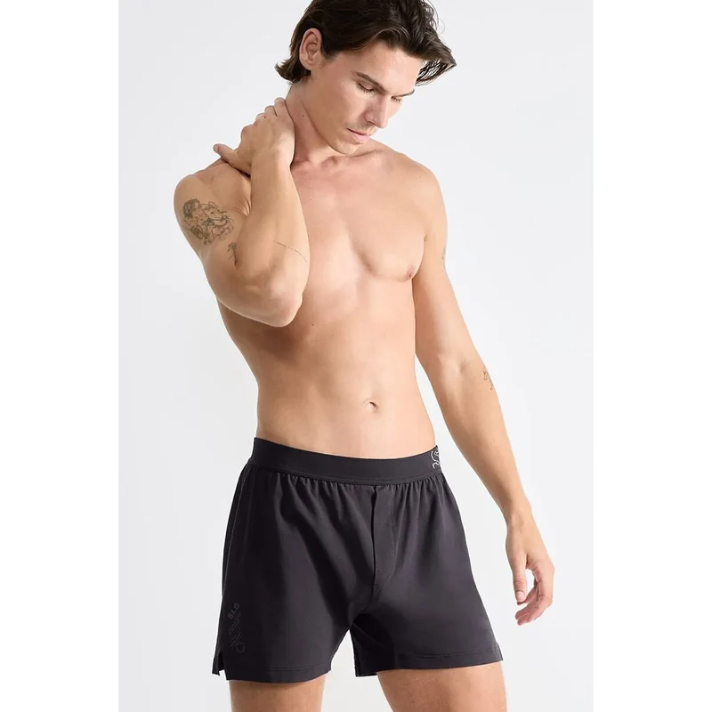 Boxers coton bio hommes confort doux style moderne Sloggi 10215473-3828