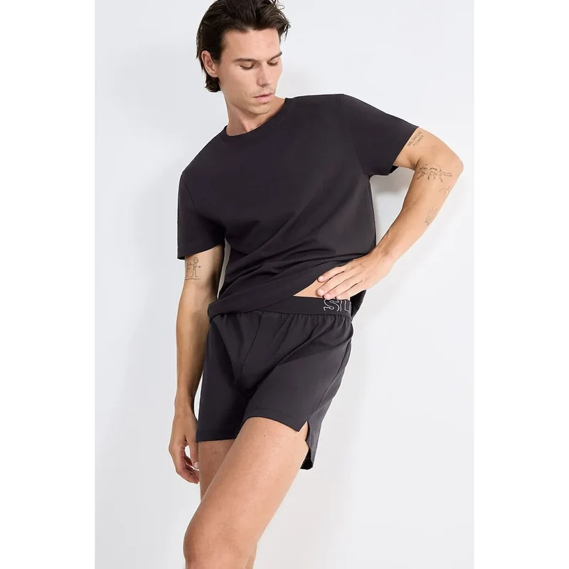 Boxers coton bio hommes confort doux style moderne Sloggi 10215473-3828