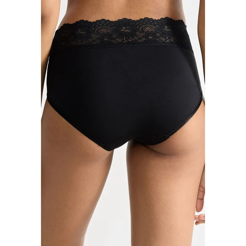 Culottes midi dentelle féminité intemporelle confort élastique Sloggi 229964