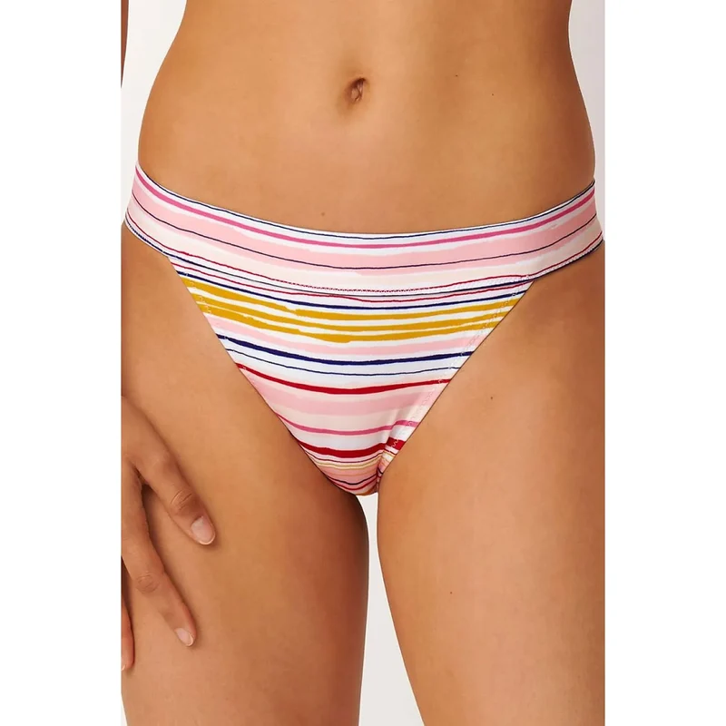 Culottes nageur mini rayures irrégulières confort UPF 50 éco-responsable