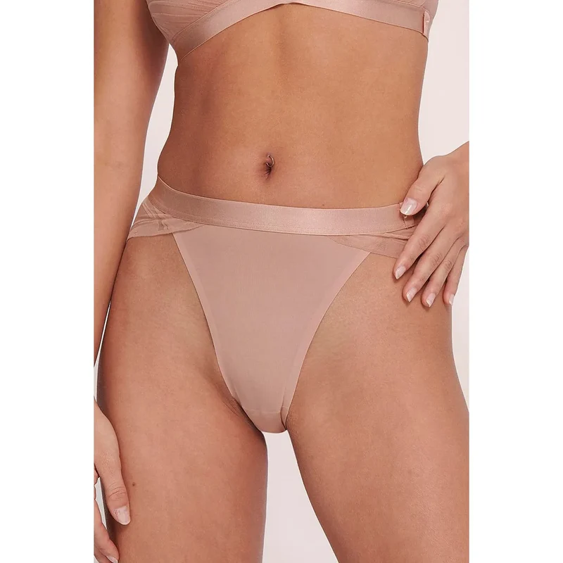 Culottes hautes Ultra High Leg Rosie Woods tulle transparent élégance confort