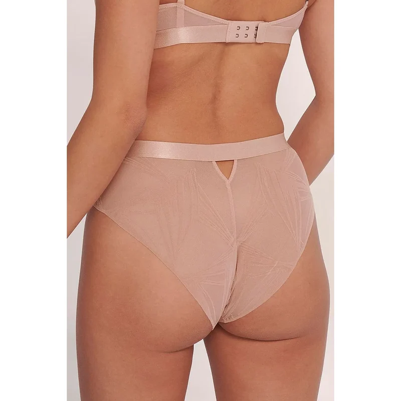 Culottes hautes Ultra High Leg Rosie Woods tulle transparent élégance confort