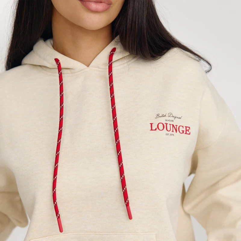 Sweat à Capuche Oversize - Flocon d'Avoine
