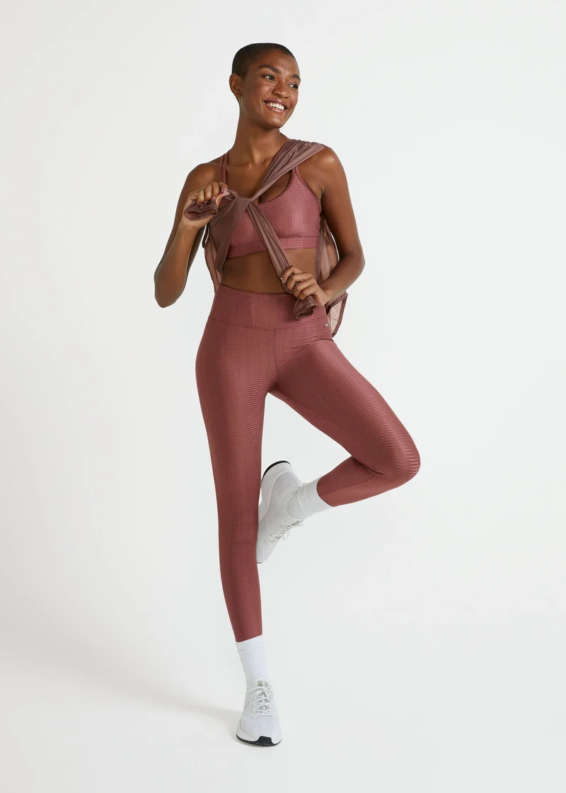 Calça Legging Mulher Textura