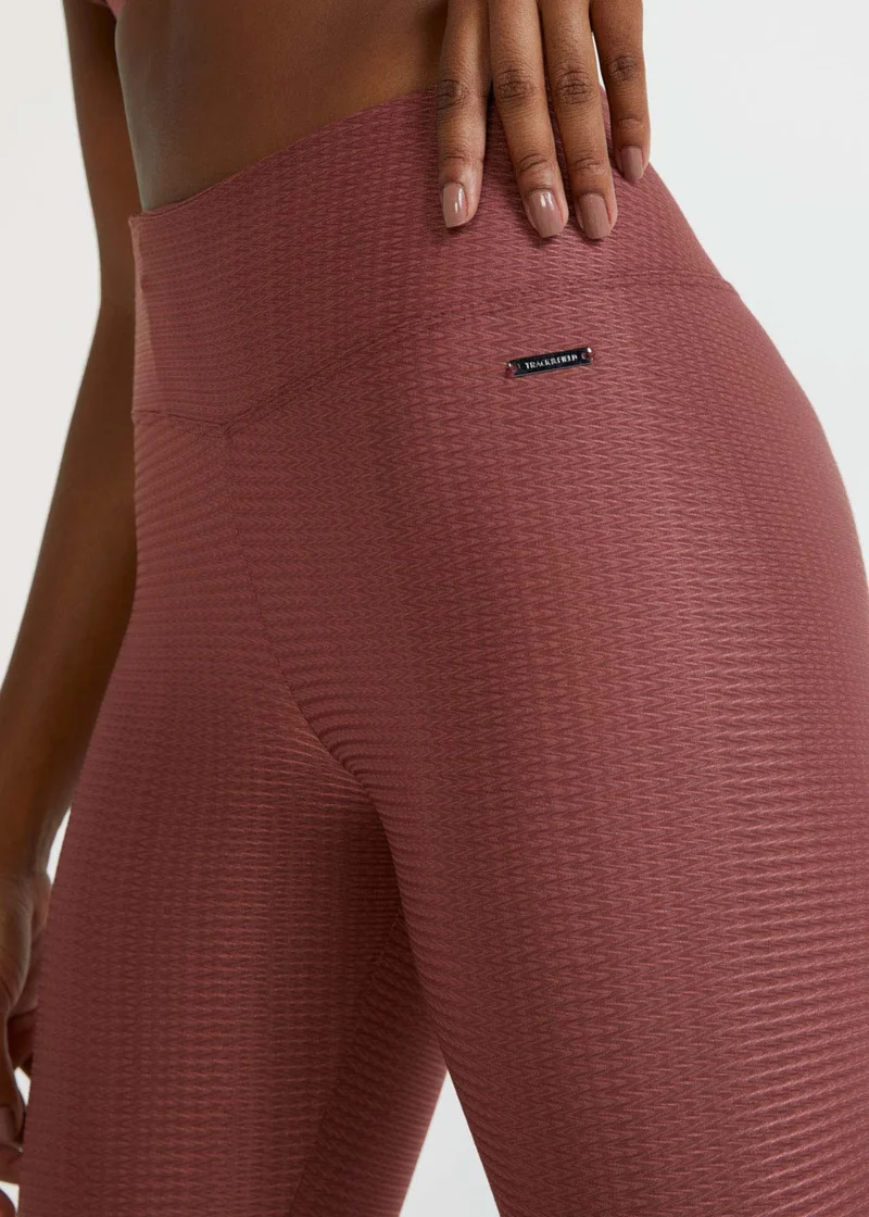 Calça Legging Mulher Textura