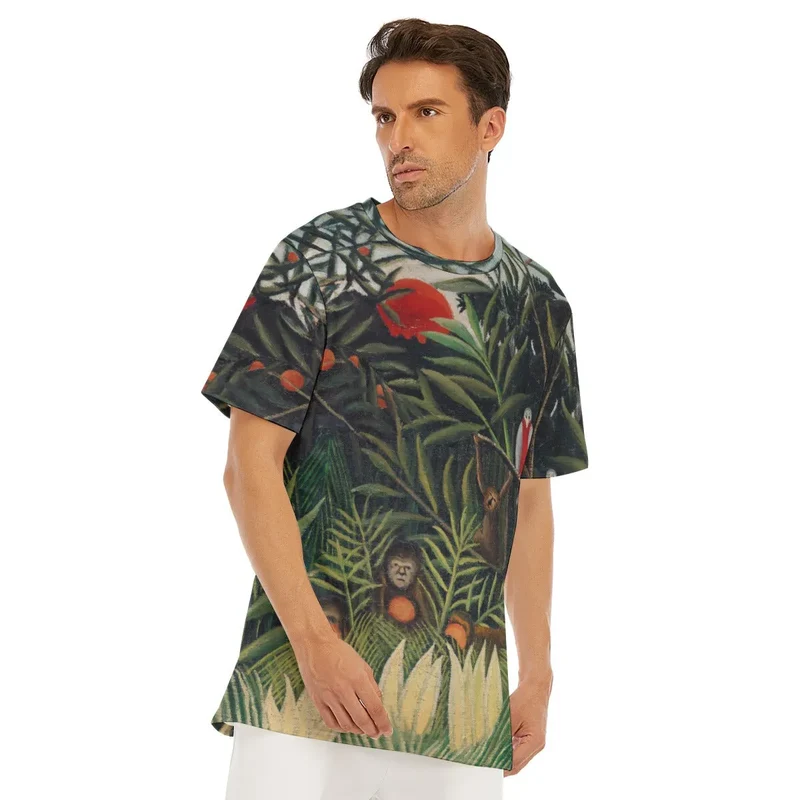 Henri Rousseau's Monkeys and Parrot T-Shirt