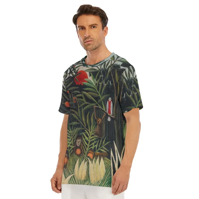 Henri Rousseau's Monkeys and Parrot T-Shirt