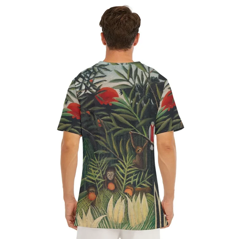 Henri Rousseau's Monkeys and Parrot T-Shirt