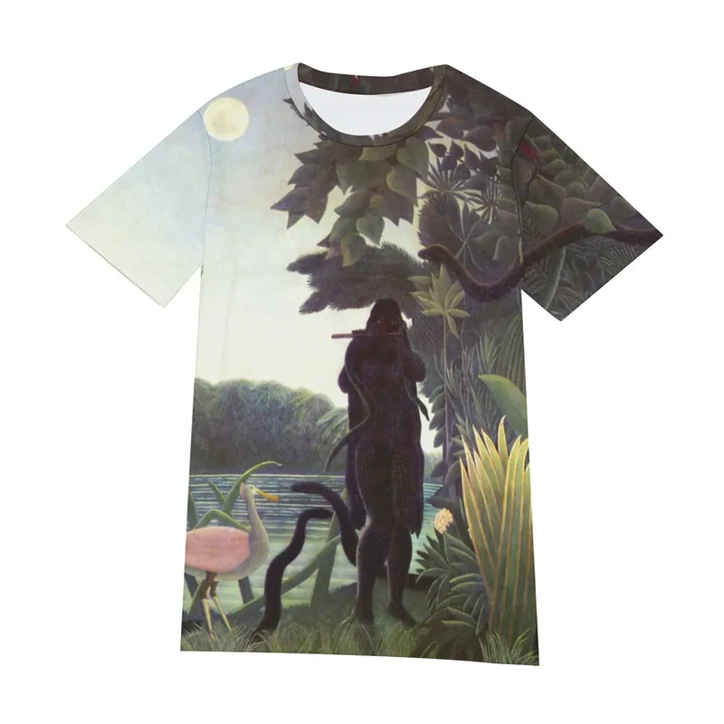 Henri Rousseau's The Snake Charmer T-Shirt