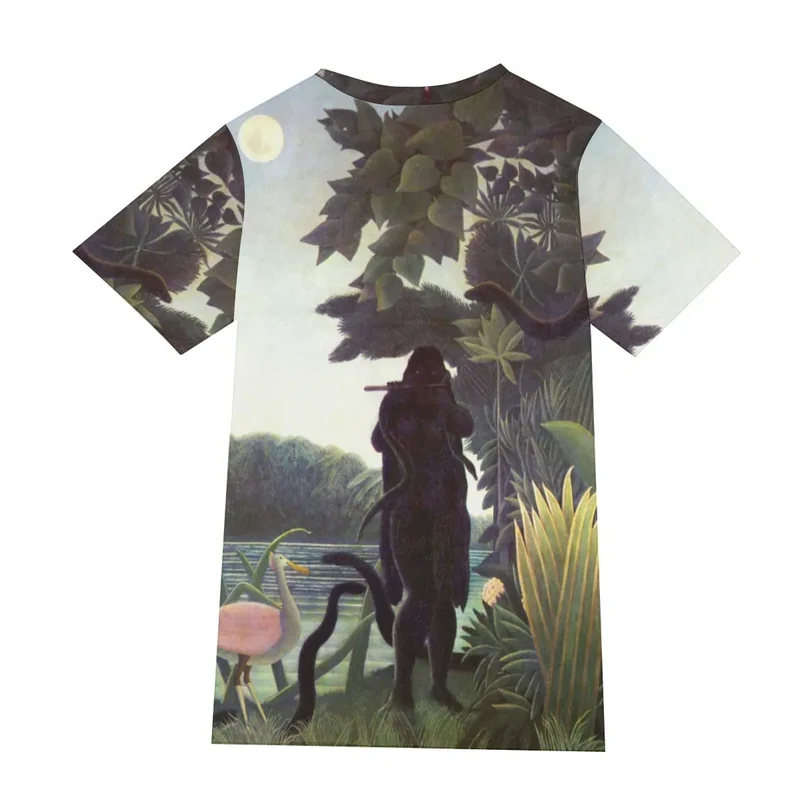 Henri Rousseau's The Snake Charmer T-Shirt