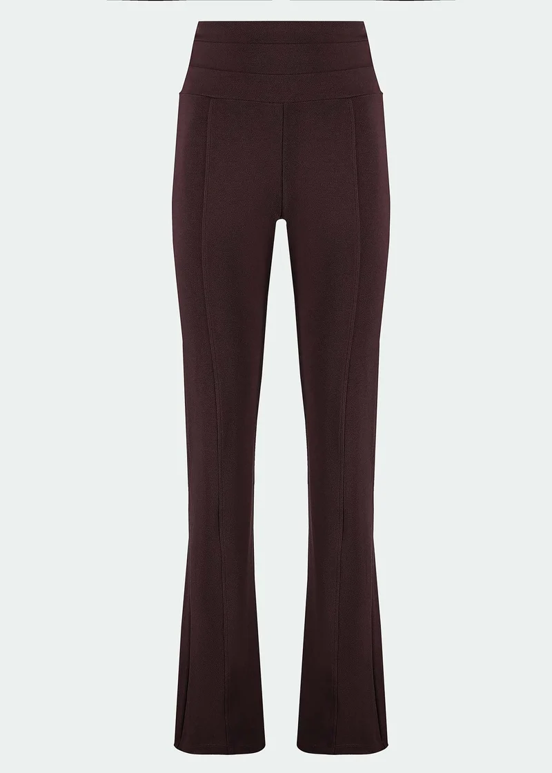 Calça Mulher Básica Recortes