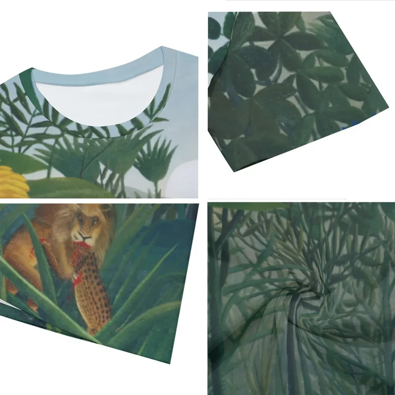 Henri Rousseau's The Repast of the Lion T-Shirt
