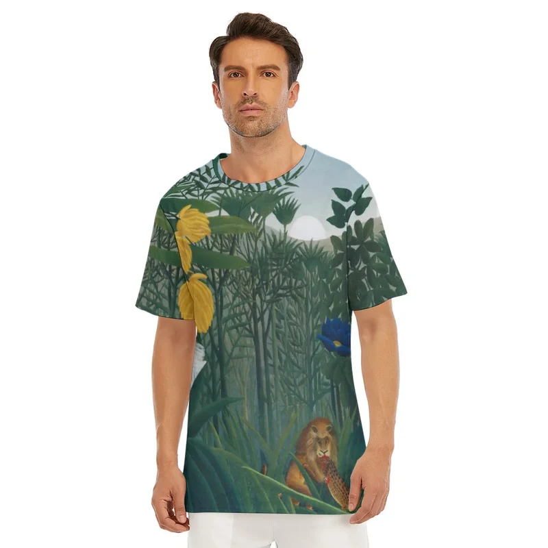 Henri Rousseau's The Repast of the Lion T-Shirt