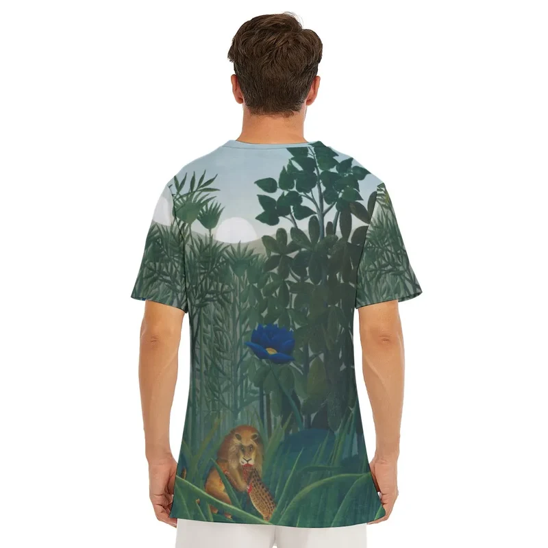 Henri Rousseau's The Repast of the Lion T-Shirt