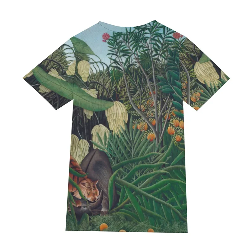 Henri Rousseau's Fight Between a Tiger and a Buffalo T-Shirt