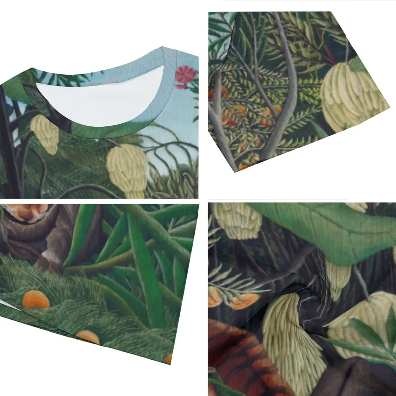 Henri Rousseau's Fight Between a Tiger and a Buffalo T-Shirt