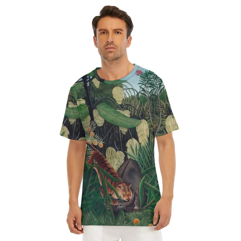 Henri Rousseau's Fight Between a Tiger and a Buffalo T-Shirt