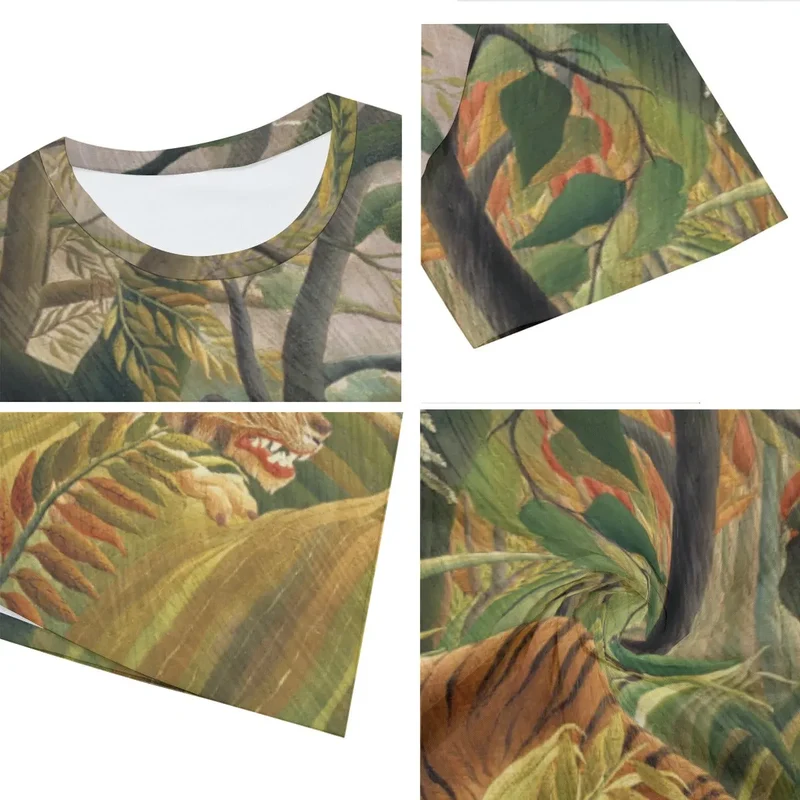 Henri Rousseau's Tiger in a Tropical Storm T-Shirt