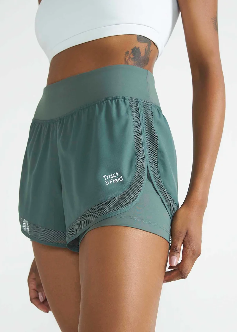 Calção Mulher Stretch 2 em 1