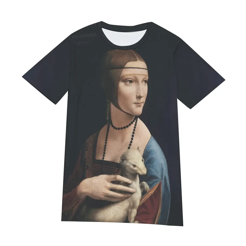 Leonardo da Vinci's Lady with an Ermine T-Shirt