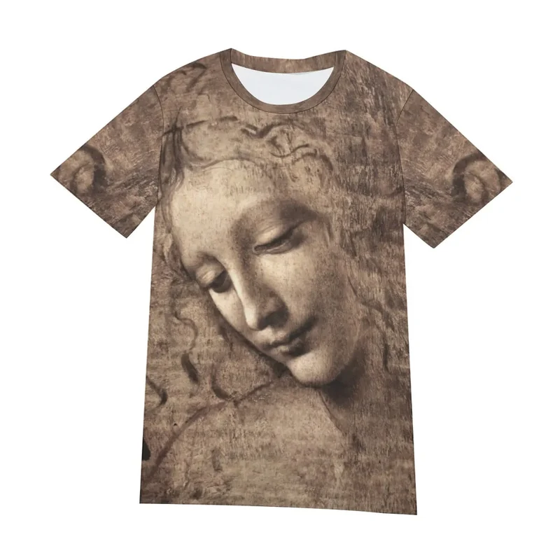 Leonardo da Vinci's La Scapigliata T-Shirt