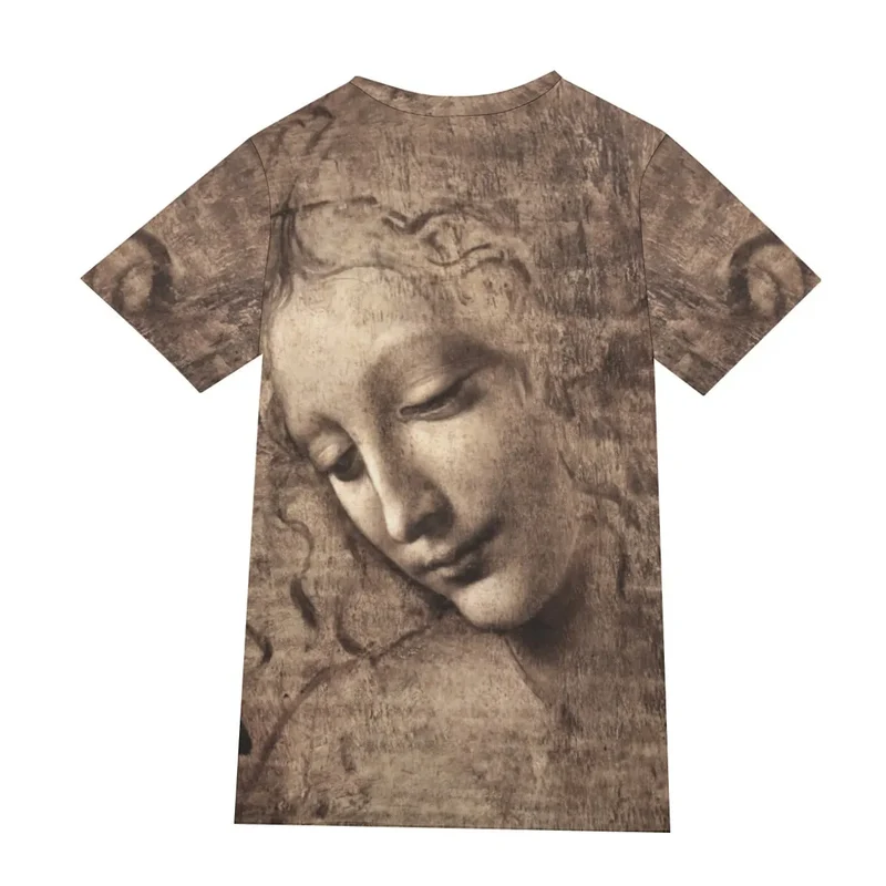 Leonardo da Vinci's La Scapigliata T-Shirt