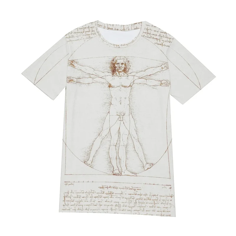 Leonardo da Vinci's Vitruvian Man T-Shirt