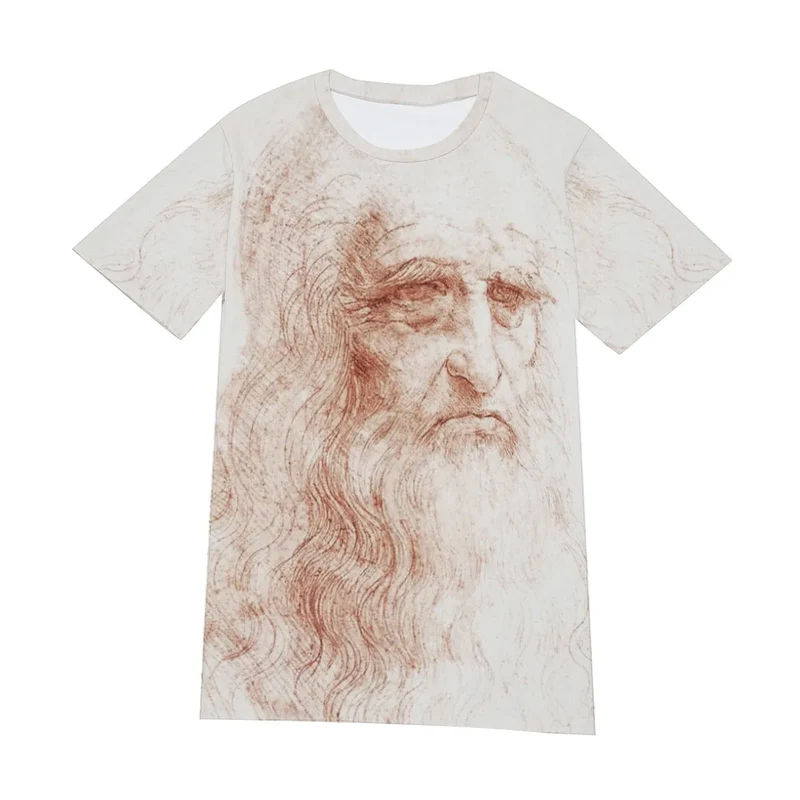 Leonardo da Vinci's Self-portrait T-Shirt
