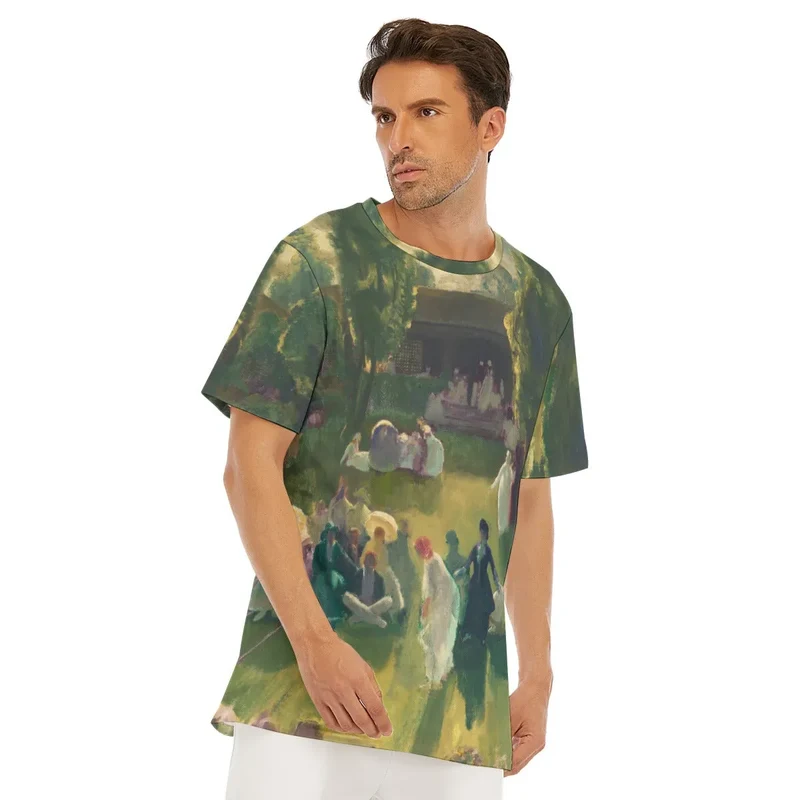 Tennis at Newport by George Bellows T-Shirt