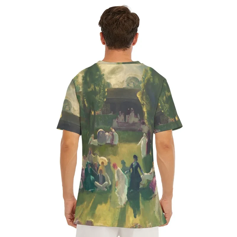 Tennis at Newport by George Bellows T-Shirt
