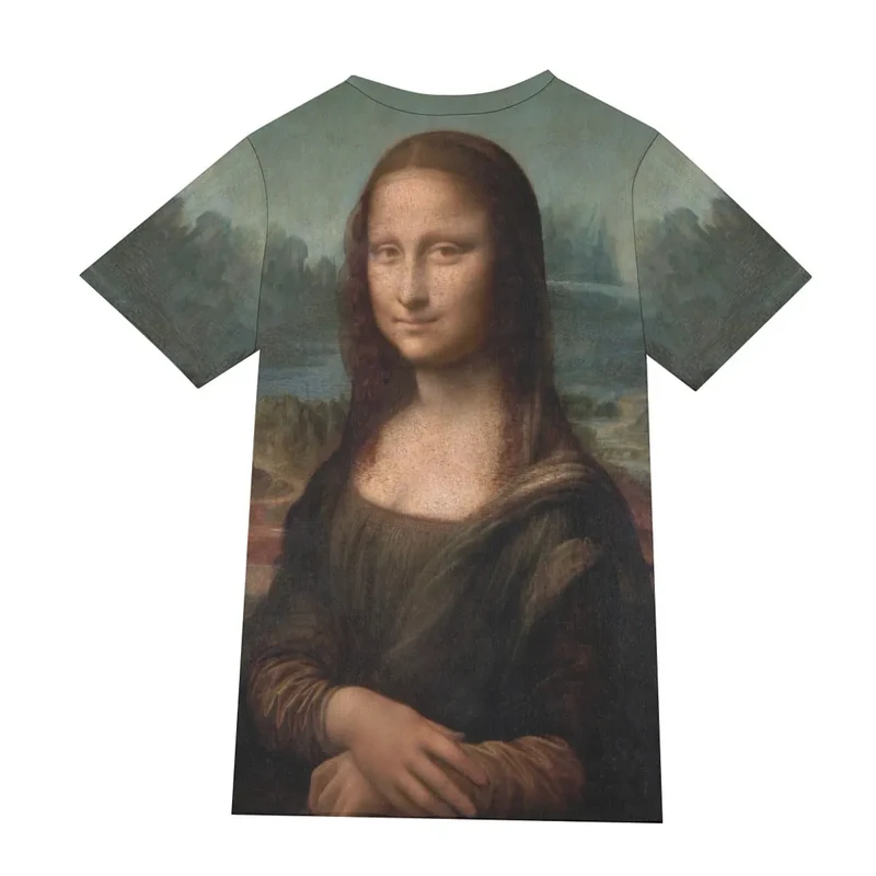 The Mona Lisa by Leonardo da Vinci T-Shirt