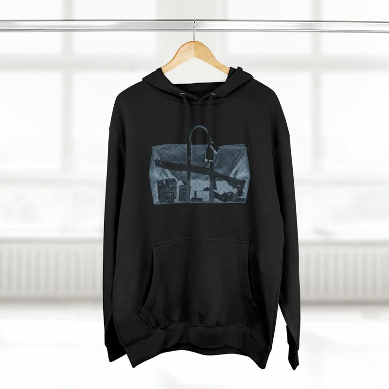 Luxury Money Perfume In Bag Art Pullover Hoodie