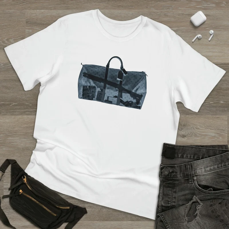Luxury Money Perfume In Bag Art T-shirt