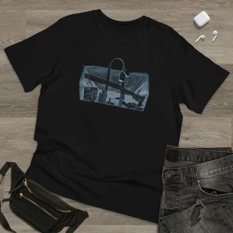 Luxury Money Perfume In Bag Art T-shirt