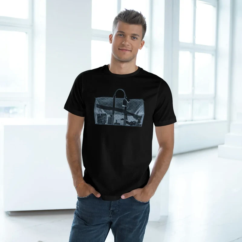 Luxury Money Perfume In Bag Art T-shirt