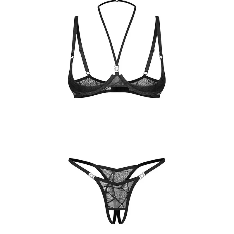 ensemble lingerie sexy moderne ouvert bijoux femmes confiance élégance