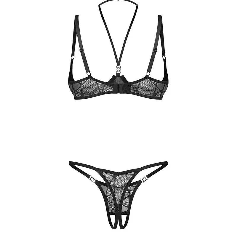 ensemble lingerie sexy moderne ouvert bijoux femmes confiance élégance