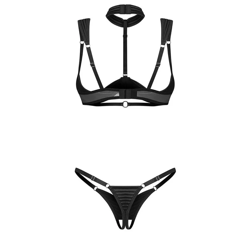 Ensemble lingerie sensuelle moderne minimaliste armatures femmes confiance style distinct Obsessive
