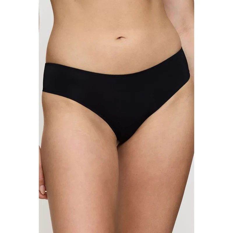 Strings taille basse microfibre dentelle florale confort quotidien femmes